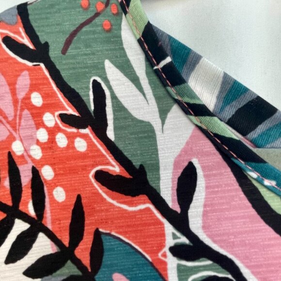 NWT Pullover Tropical Print Haute Destination Dress Size 2XL Stretchy Packable - Picture 10 of 15